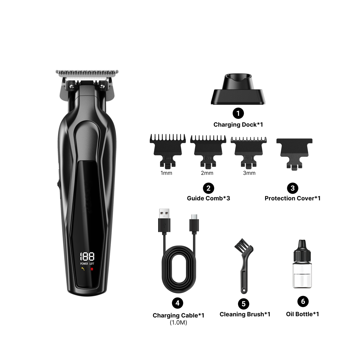 Триммер набор GHC055U Grunhelm