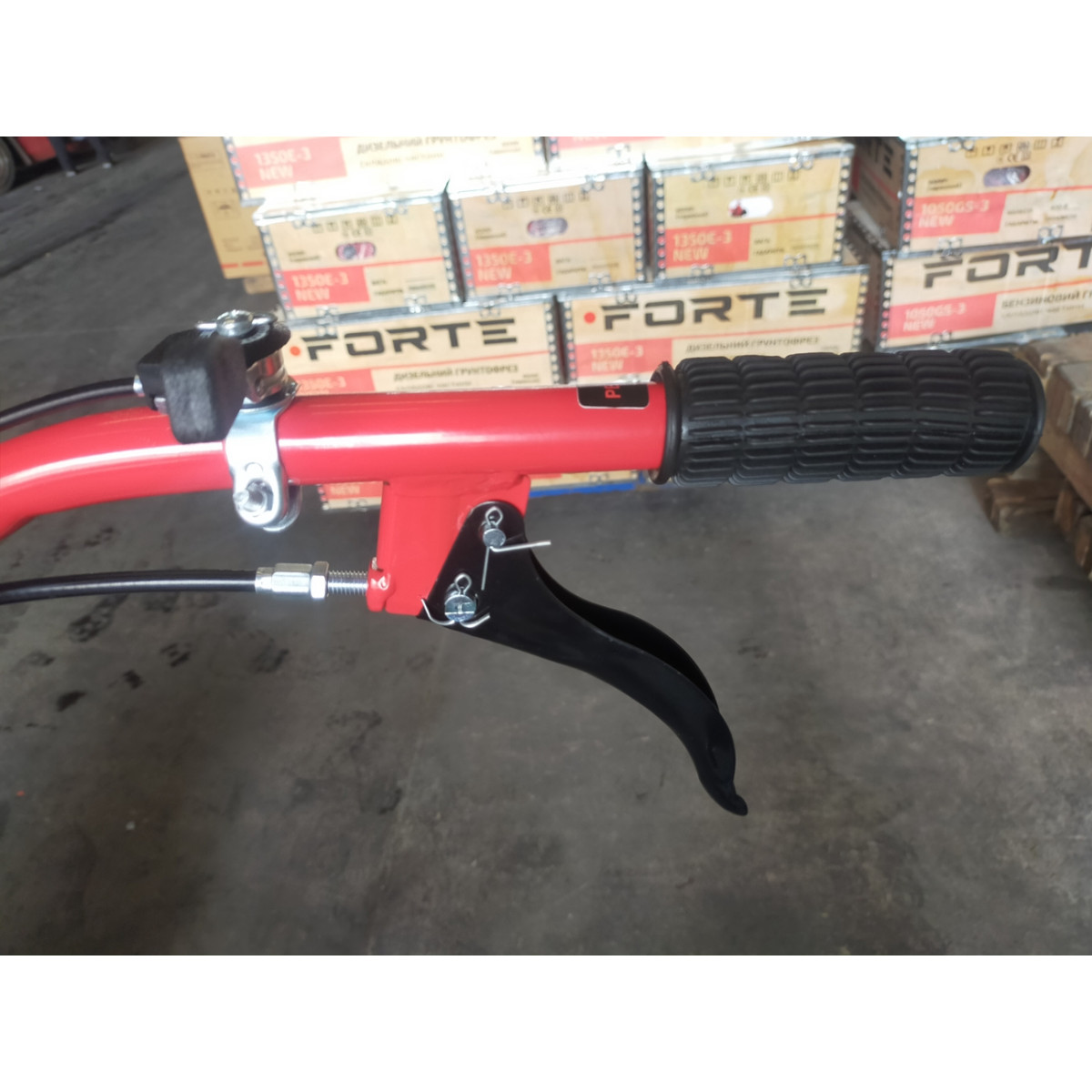Культиватор дизельний Forte 1050E-3 NEW колеса 10"