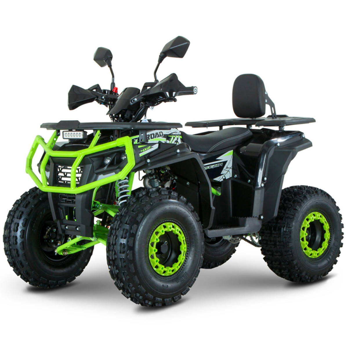 Квадроцикл аккумуляторный FORTE FFP1500 Черно-зеленый