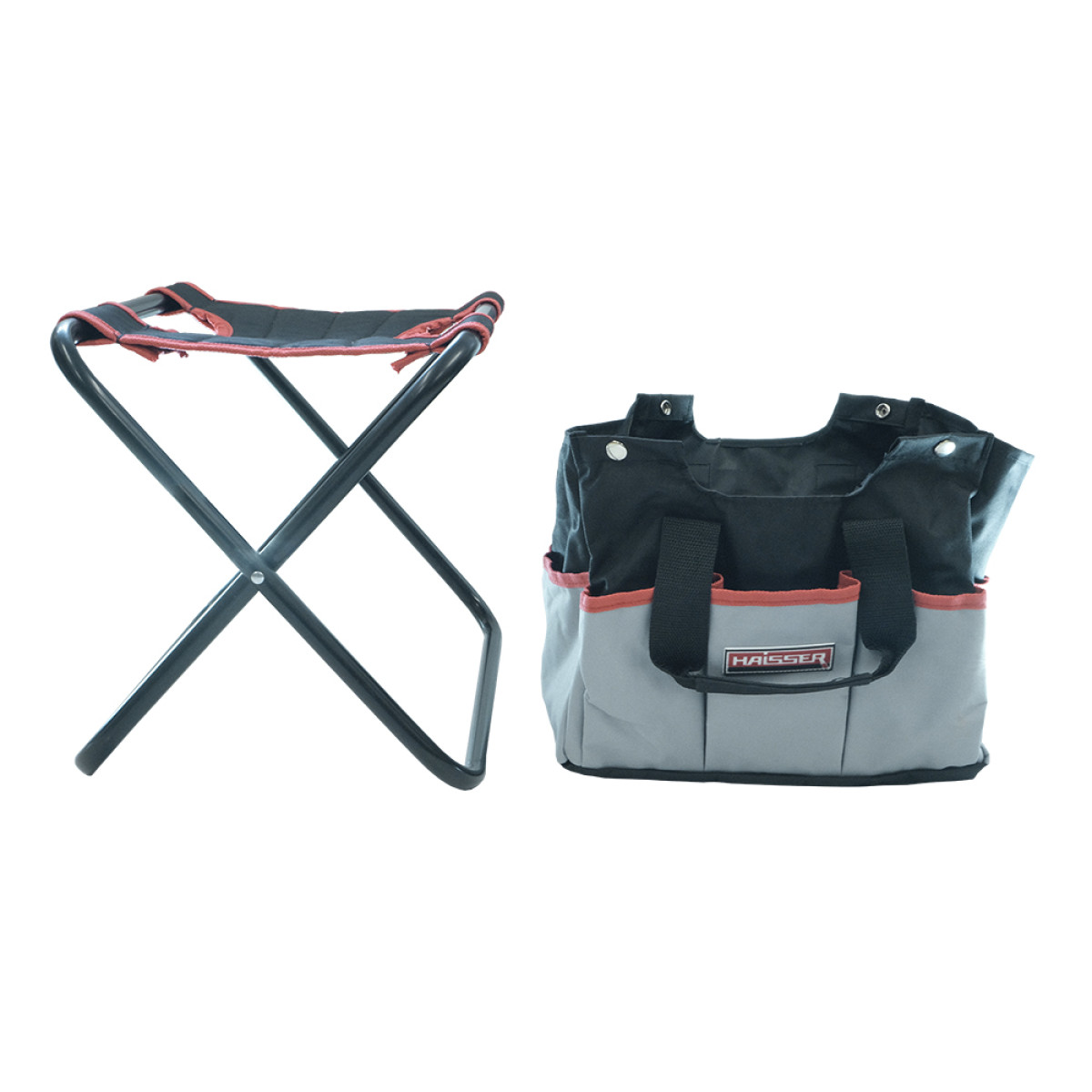 Сумка-стілець для інструментів 8 кишень 40х29х31см Haisser 90309
