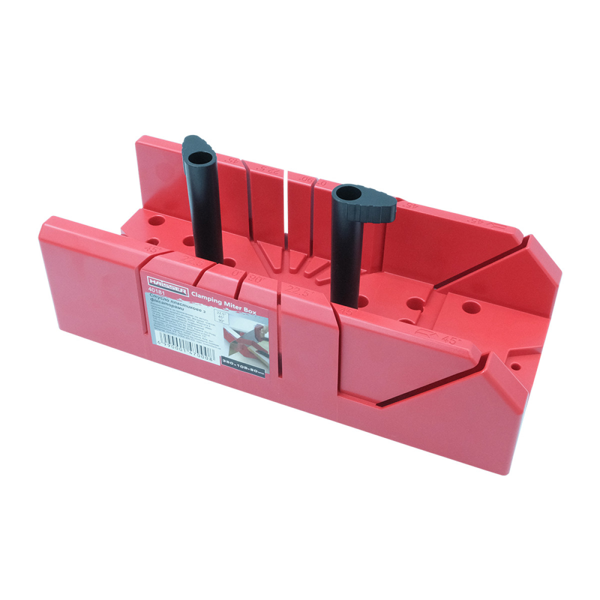 Стусло пластиковое 300х90х55 мм Haisser 40181