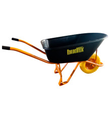 Тачка будівельна одноколісна пластикове корито  WB7500PU Budfix 