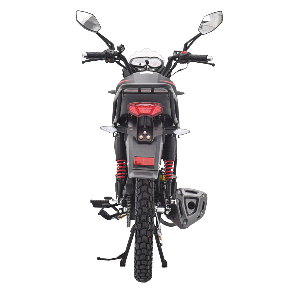 Мотоцикл Forte SK170 матовый черный