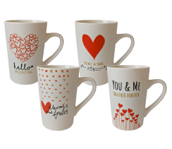 Чашка VT-C-319385 Амурні справи Vittora 385 мл