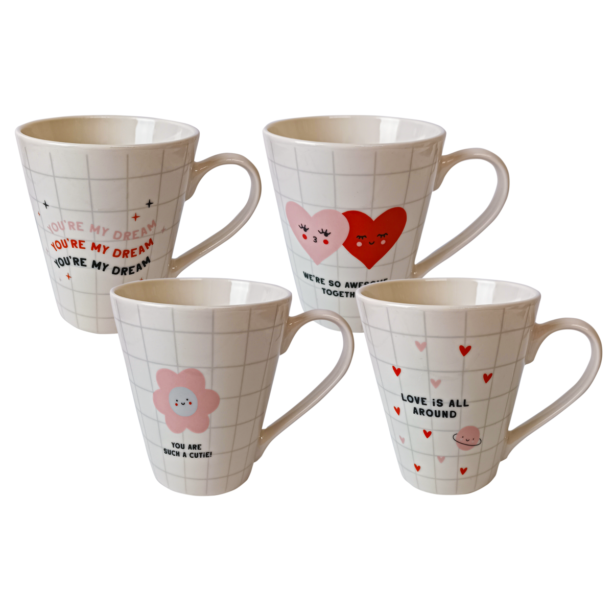 Чашка VT-C-314310 Кохання без кордонів Vittora 310 мл