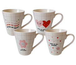 Чашка VT-C-314310 Кохання без кордонів Vittora 310 мл