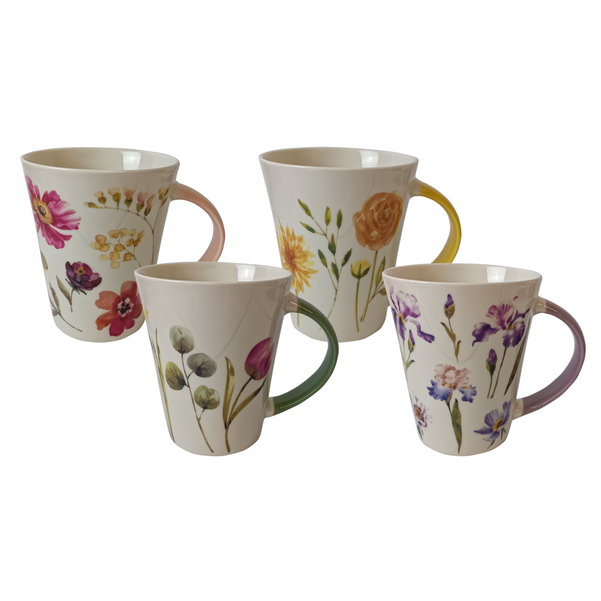 Чашка VT-C-317350 Квітковий вальс Vittora 350 мл