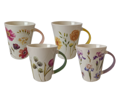 Чашка VT-C-317350 Квітковий вальс Vittora 350 мл