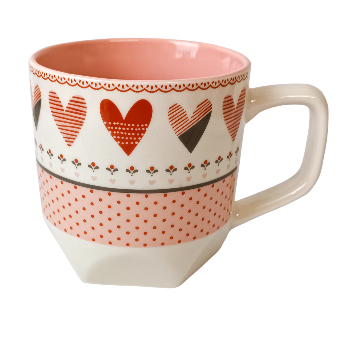 Чашка VT-C-329315 Орнаменты любви Vittora 315 мл