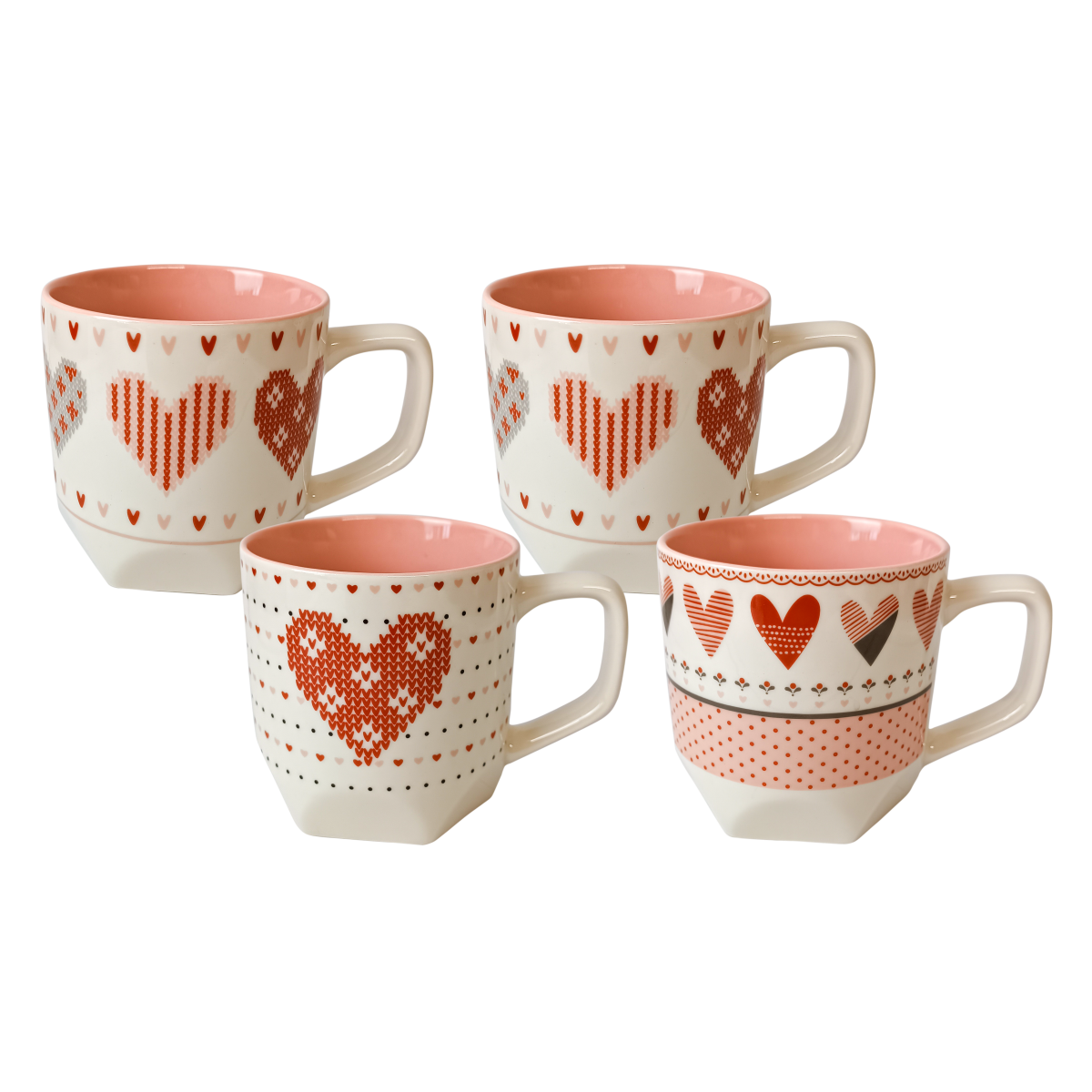 Чашка VT-C-329315 Орнаменты любви Vittora 315 мл