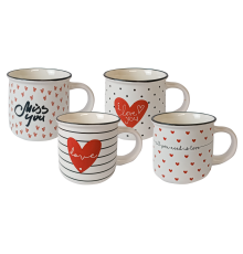 Чашка VT-C-326355 Ритм кохання Vittora 355 мл