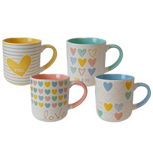 Чашка VT-C-328480 Сердечне тепло Vittora 480 мл