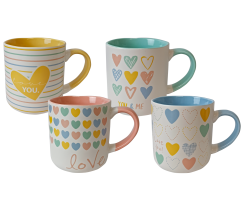 Чашка VT-C-328480 Сердечне тепло Vittora 480 мл