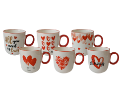Чашка VT-C-322330 Шалене кохання Vittora 330 мл
