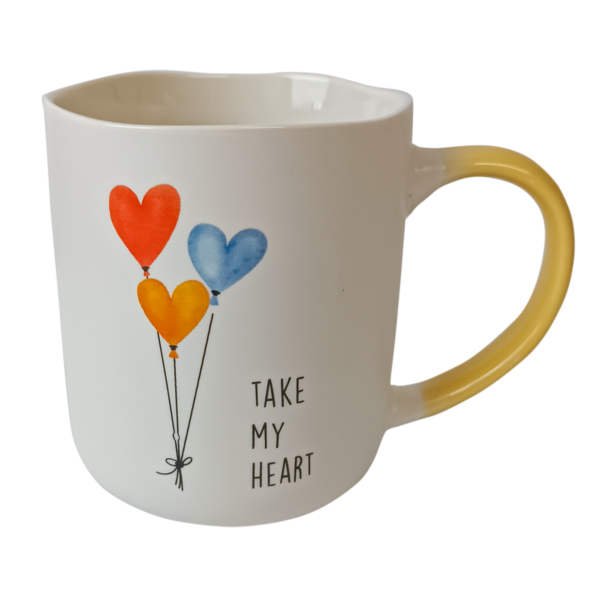 Чашка VT-C-327385 Яскраві серця Vittora 385 мл