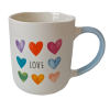 Чашка VT-C-327385 Яскраві серця Vittora 385 мл