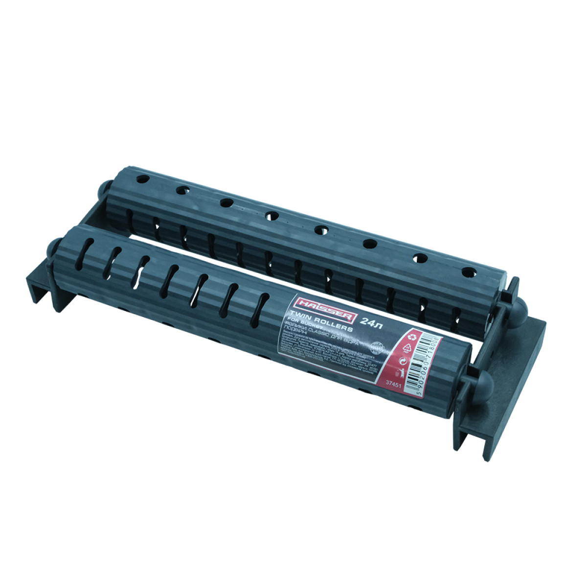 Ролики CLASSIC для ведра 24 л двойные Haisser 37451