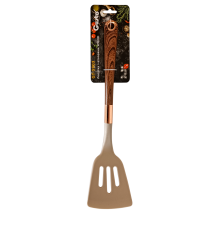 Лопатка з отворами GT-5903 WOOD, нейлон Gusto