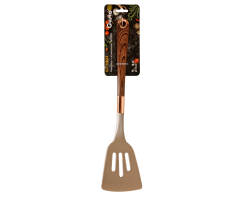 Лопатка з отворами GT-5903 WOOD, нейлон Gusto