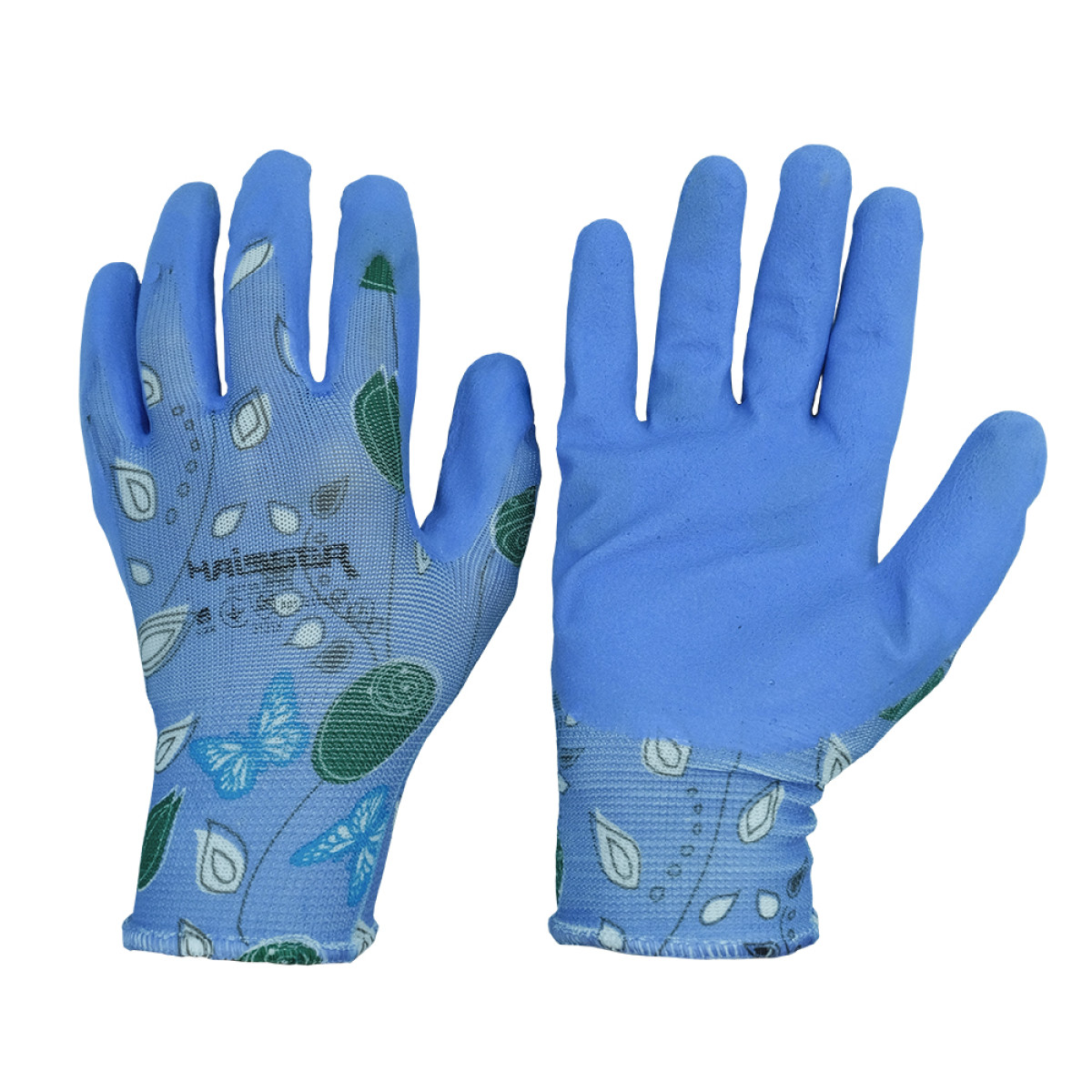 Рукавички поліестер з латексним покриттям розмір 8 Haisser 211438