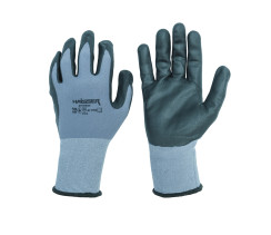 Перчатки спандекс с нитриловым покрытием Haisser 211440