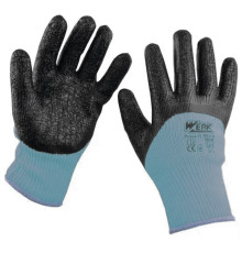 Рукавички ПЕ латексне покриття утеплені Werk WE2170