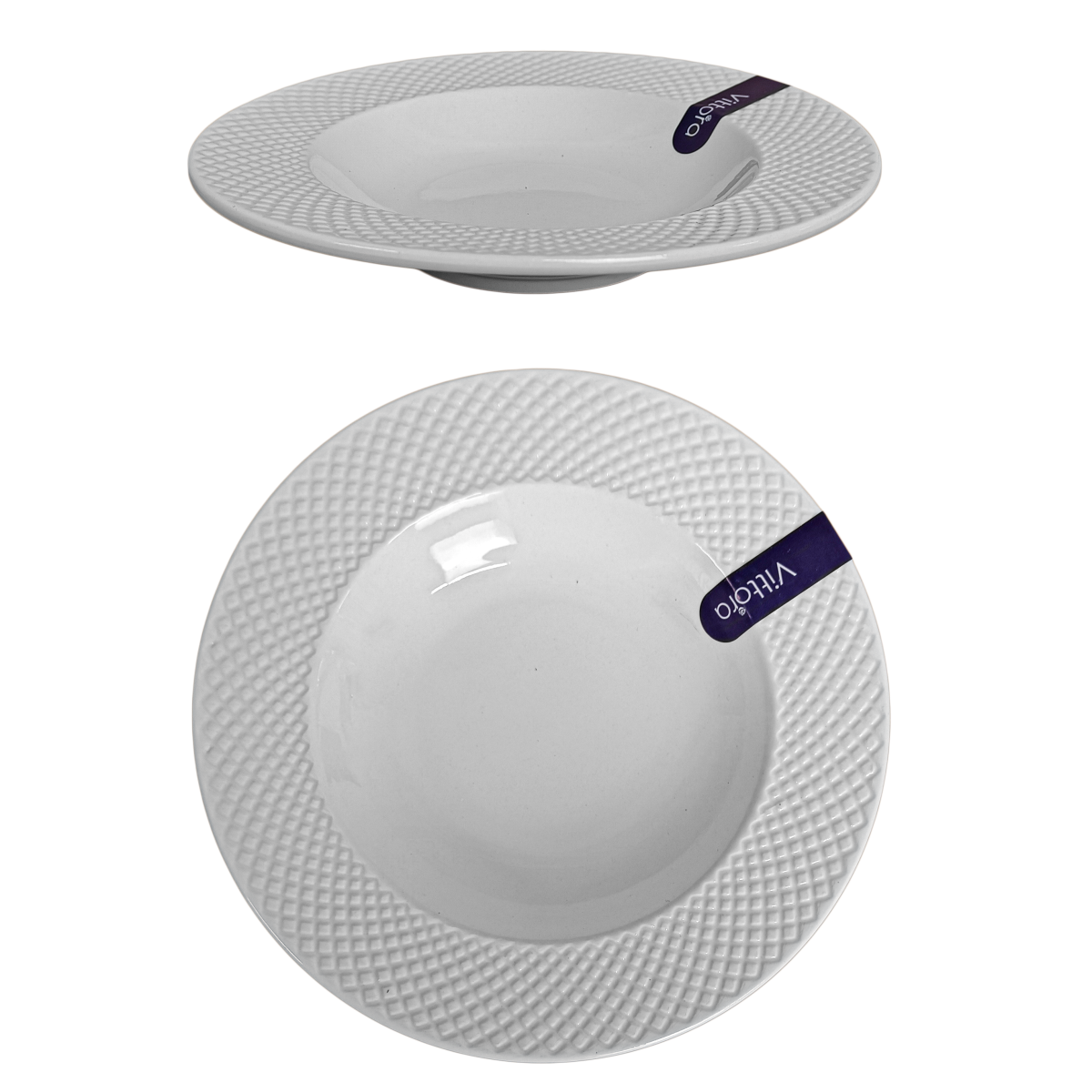 Тарілка глибока VT-P-1220MA Мадонна Vittora 220 мм