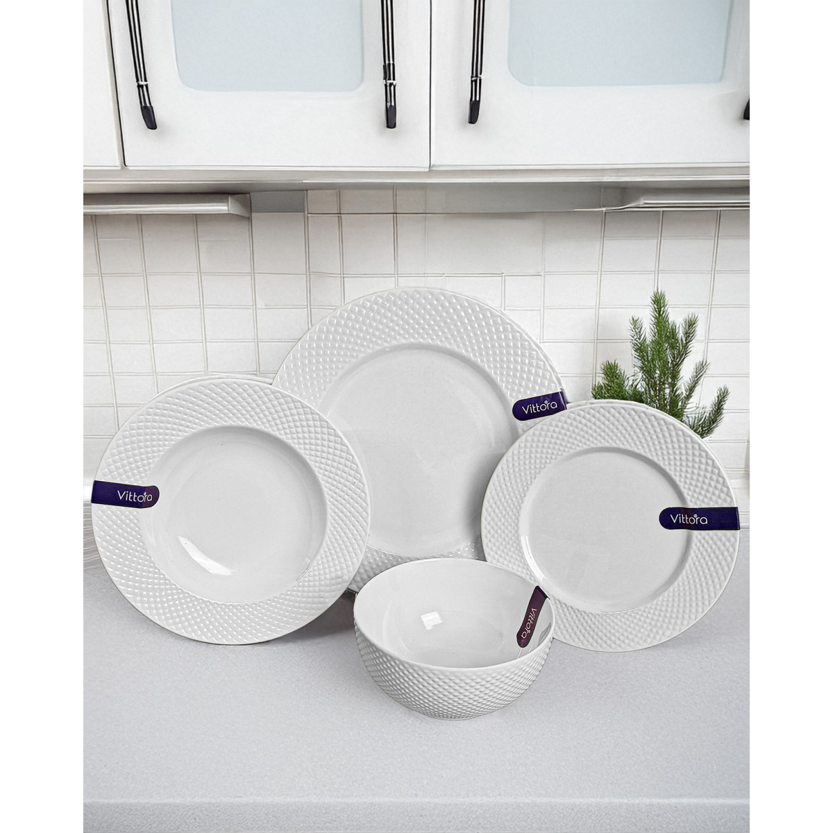 Тарілка десертна VT-P-1190MA Мадонна Vittora 190 мм