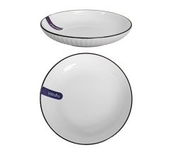 Тарелка глубокая VT-P-1203VA Вавилон Vittora 203 мм