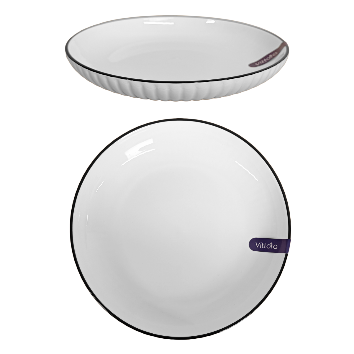 Тарілка обідня глибока VT-P-1254VA Вавилон Vittora 254 мм