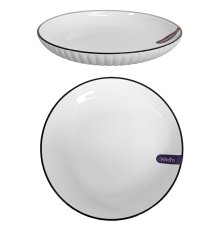 Тарілка обідня глибока VT-P-1254VA Вавилон Vittora 254 мм