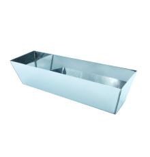 Лоток CLASSIC для шпаклювання 355х105 мм з нерж сталі Haisser 37454