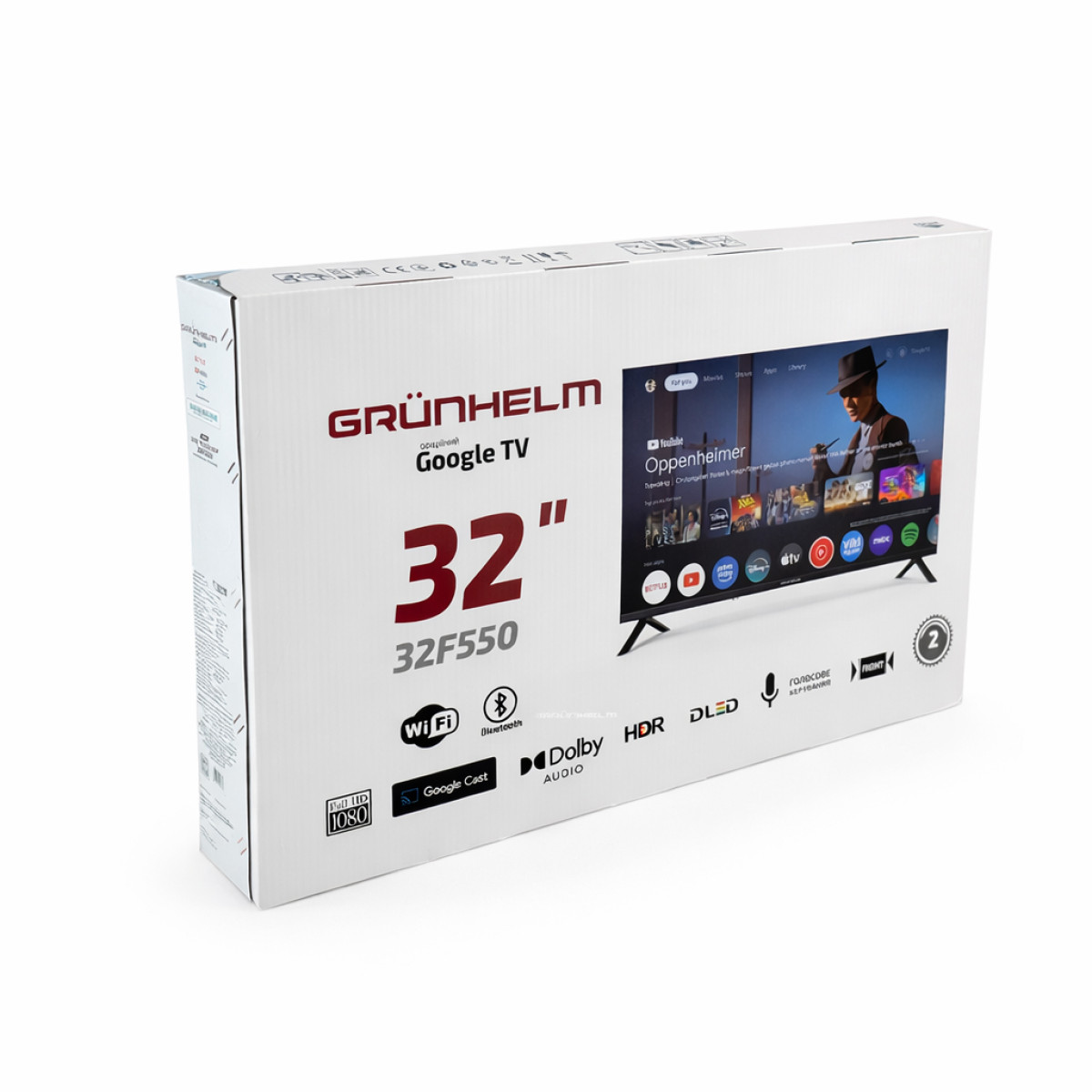 Телевізор 32" 32F550 Grunhelm