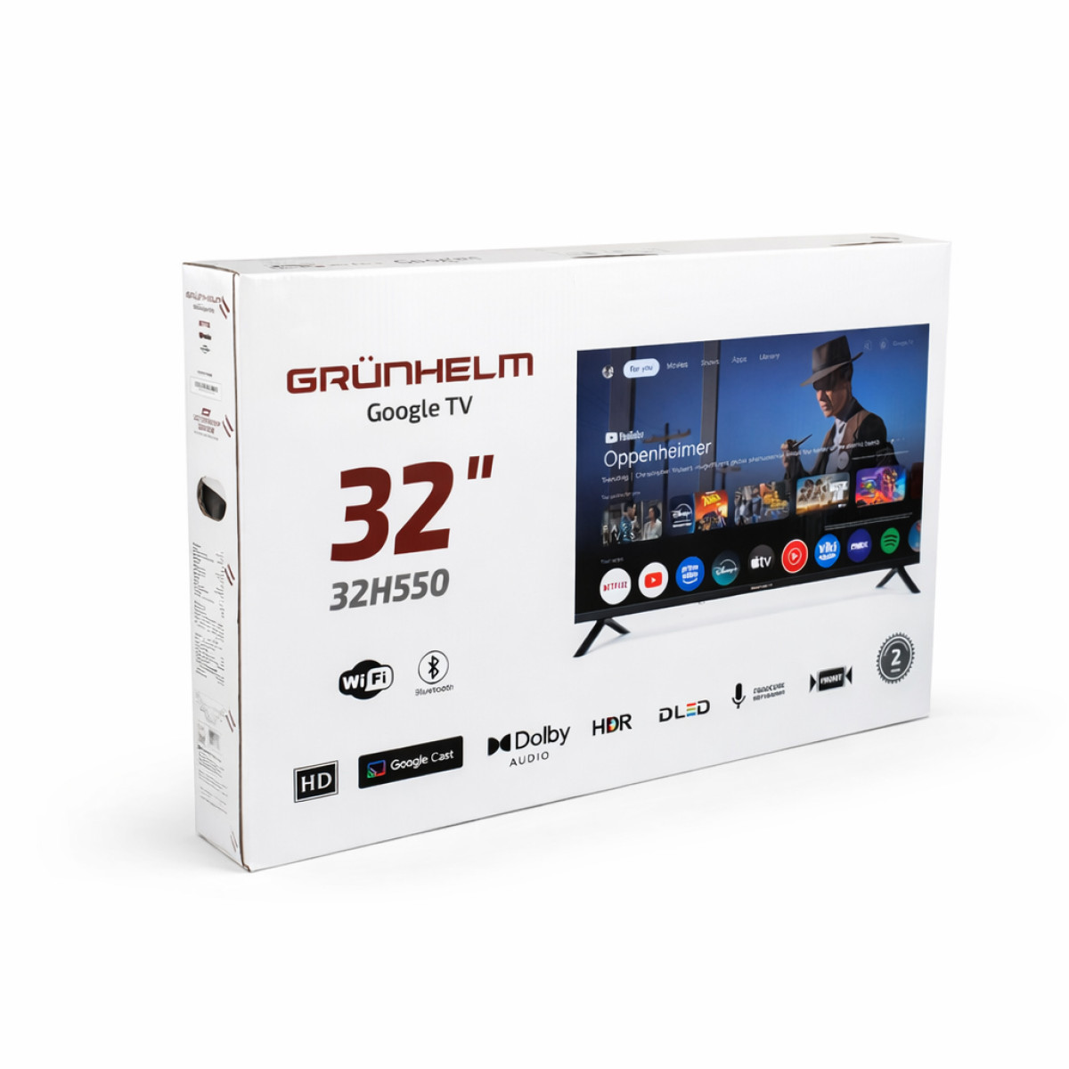 Телевізор 32" 32H550 Grunhelm