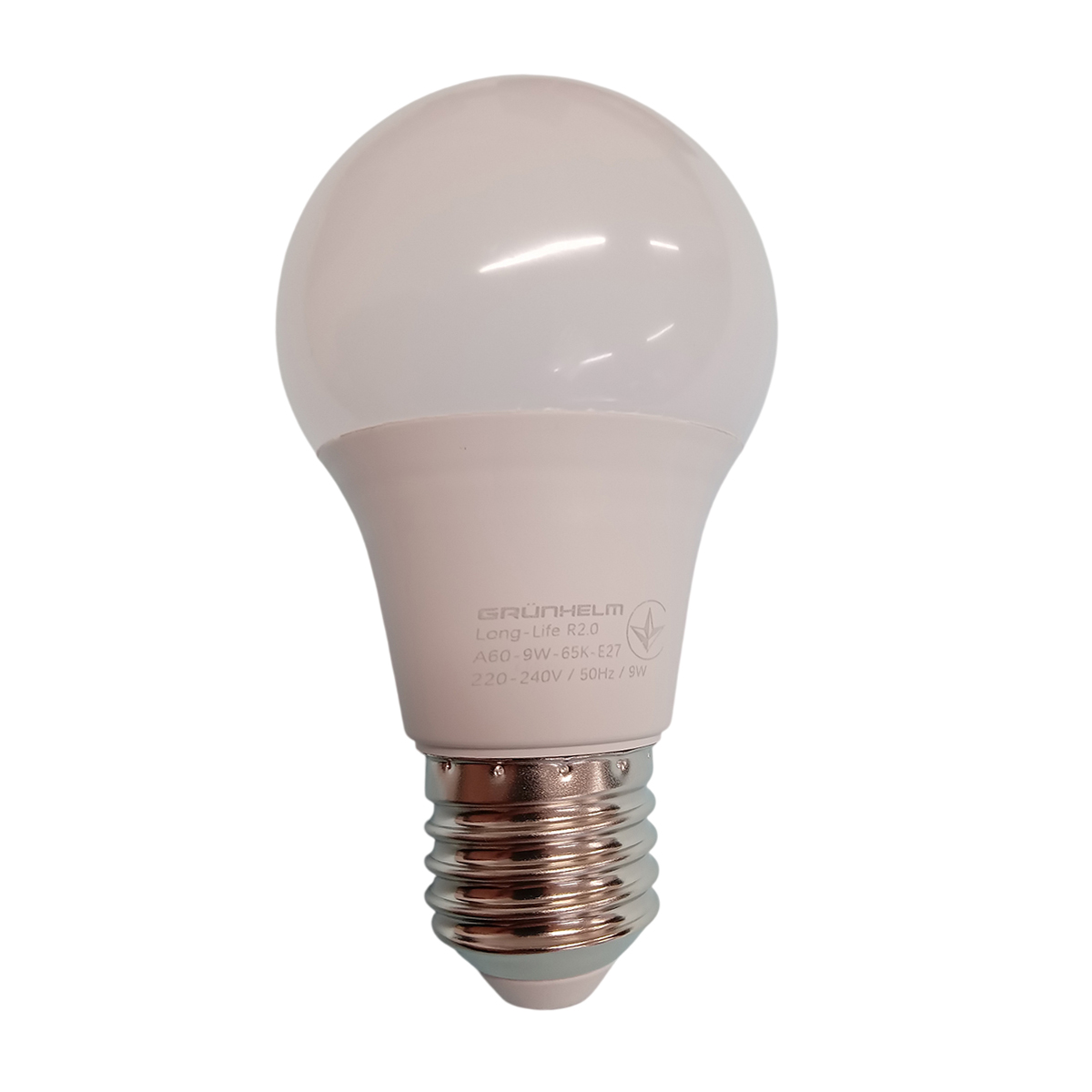 Лампа LED - A60-9W-65K-E27 Long-Life R2.0 Grunhelm