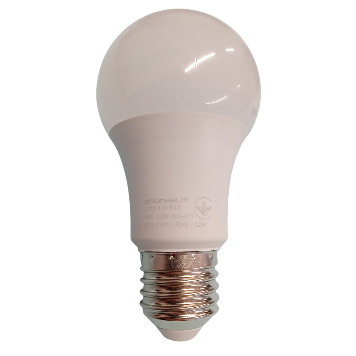 Лампа LED - A60-12W-65K-E27 Long-Life R2.0 Grunhelm