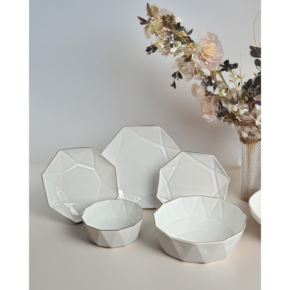 Салатник V-165ASG Blanco Astra Gold 165 мм Vittora