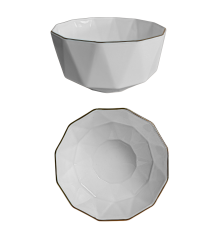 Салатник V-165ASG Blanco Astra Gold 165 мм Vittora