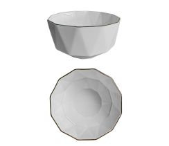 Салатник V-165ASG Astra Gold 165 мм Vittora