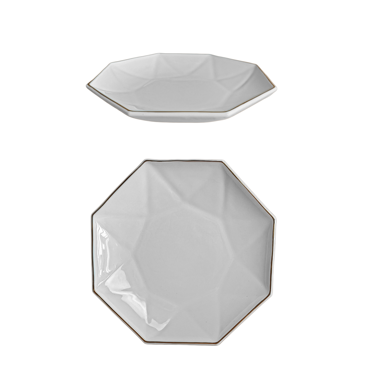 Тарілка супова V-215ASG Blanco Astra Gold 215 мм Vittora