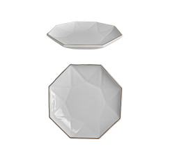 Тарелка суповая V-215ASG Blanco Astra Gold 215 мм Vittora