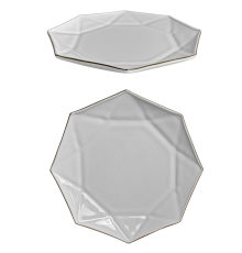 Тарілка обідня  V-255ASG Blanco Astra Gold 255 мм Vittora