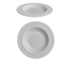 Тарелка суповая V-215ET Blanco Ethno 215 мм Vittora