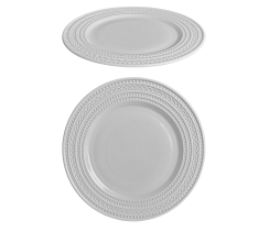 Тарелка обеденная V-265ET Blanco Ethno 265 мм Vittora