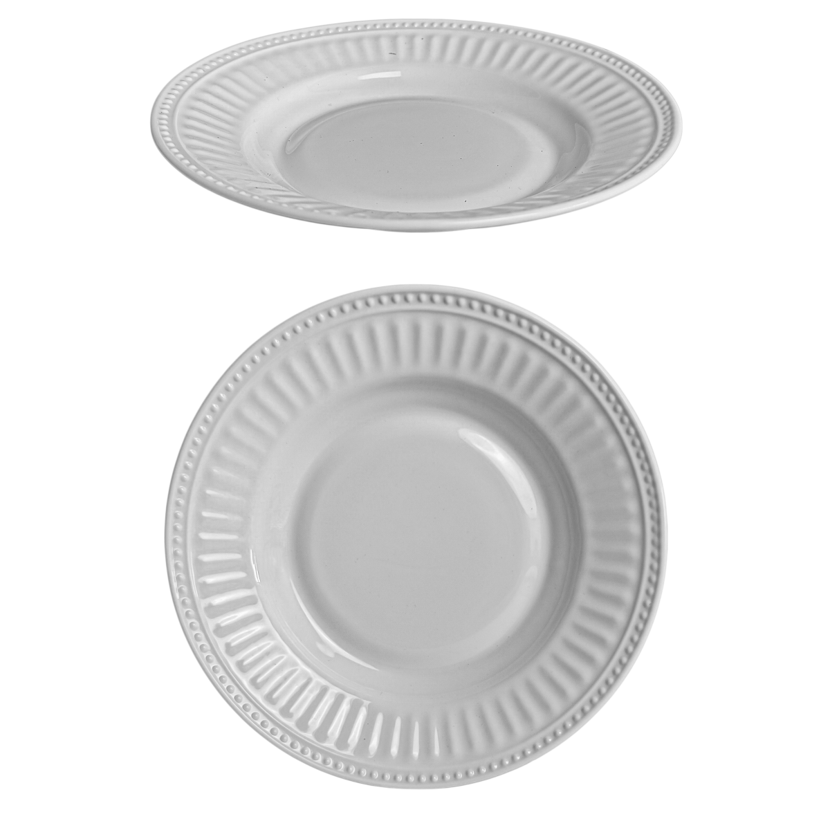 Тарелка суповая V-205RE Blanco Retro 205 мм Vittora