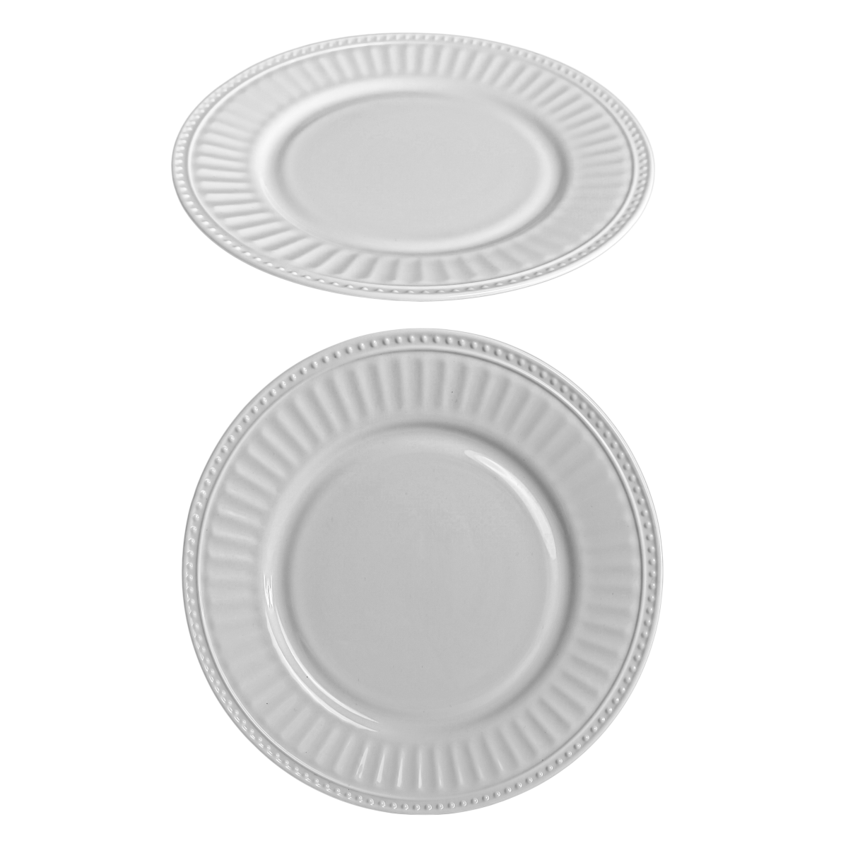 Тарелка обеденная V-255RE Blanco Retro 255 мм Vittora