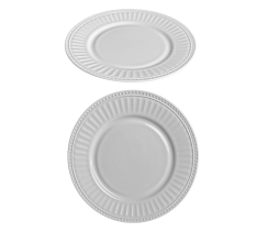 Тарелка обеденная V-255RE Blanco Retro 255 мм Vittora