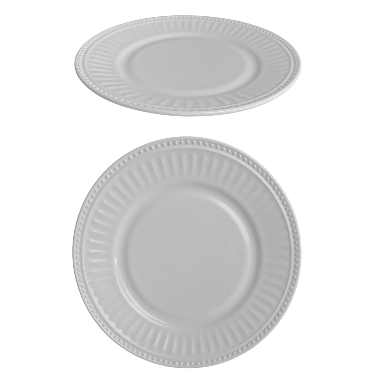 Тарелка десертная V-205RE Blanco Retro 205 мм Vittora