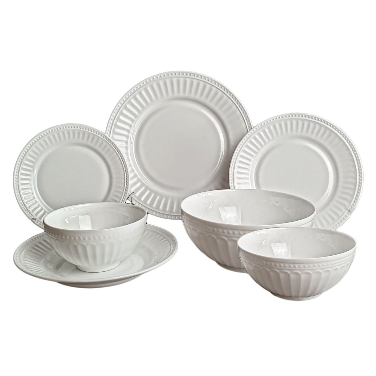 Тарелка десертная V-180RE Blanco Retro 180 мм Vittora