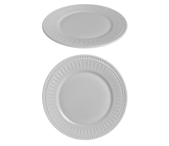 Тарелка десертная V-180RE Blanco Retro 180 мм Vittora